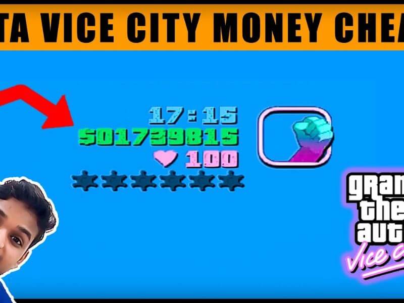 what is the money cheat in gta vice city