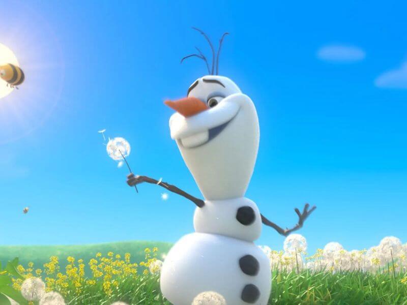 how old is olaf in frozen 2