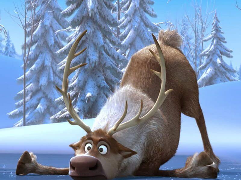 what is the name of the reindeer in frozen