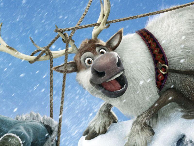 what is the name of the reindeer in frozen