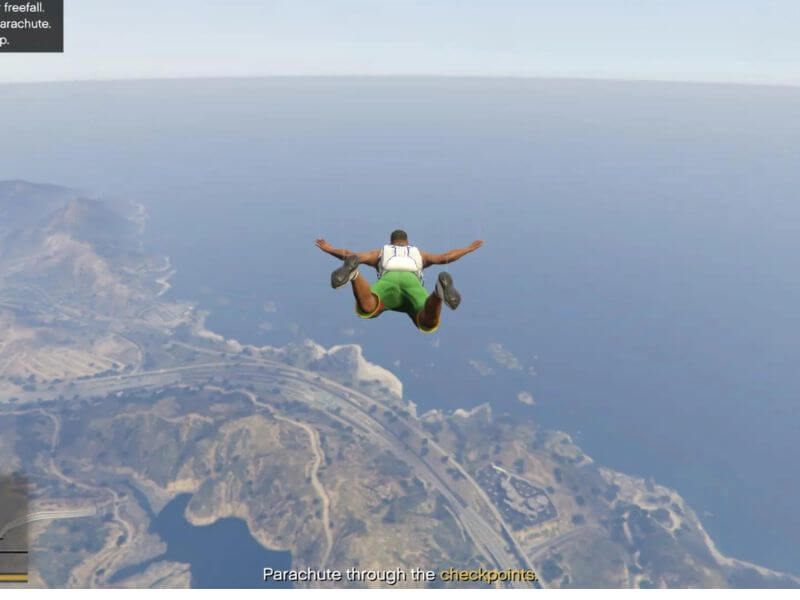 How to deploy parachute in GTA 5