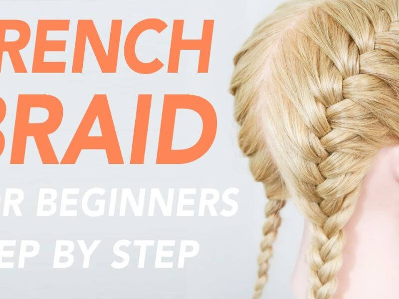 How to french braid in pigtails