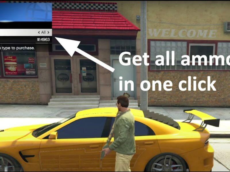 How to get ammunition in GTA 5