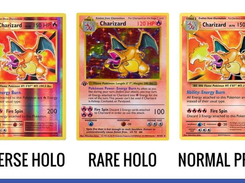 what is a holo pokemon card