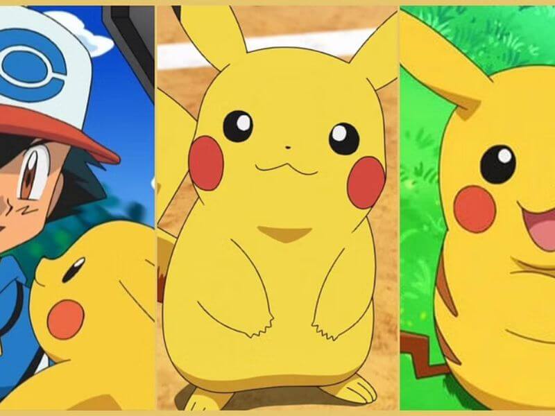 what does a shiny pikachu look like