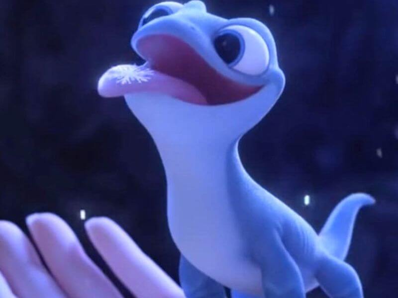 what is the lizard's name in frozen 2