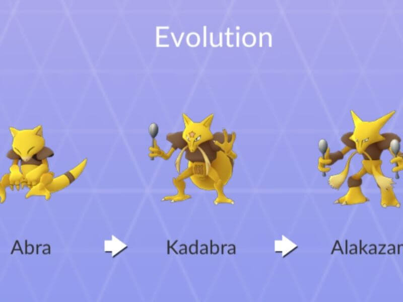 when does abra evolve