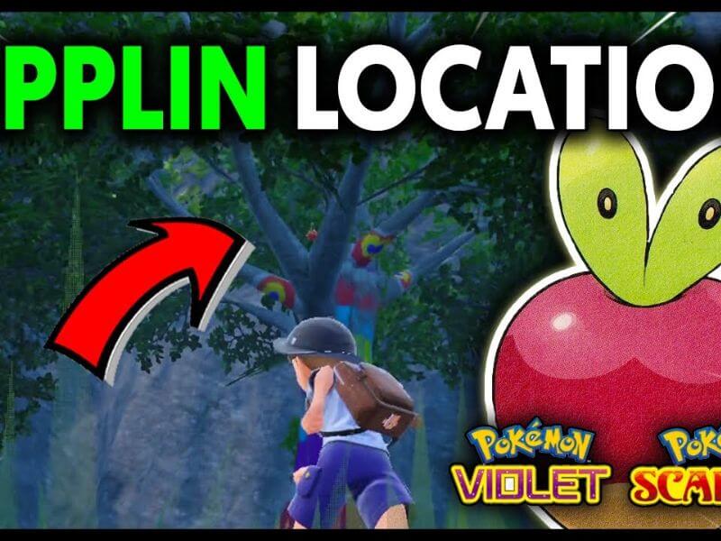 where to find applin pokemon violet