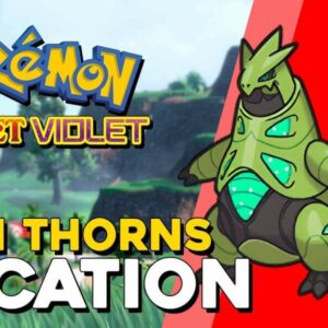 where to find iron thorns pokemon violet