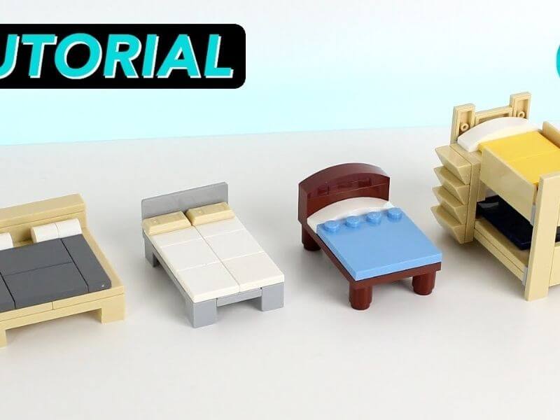 how to make a lego bedroom