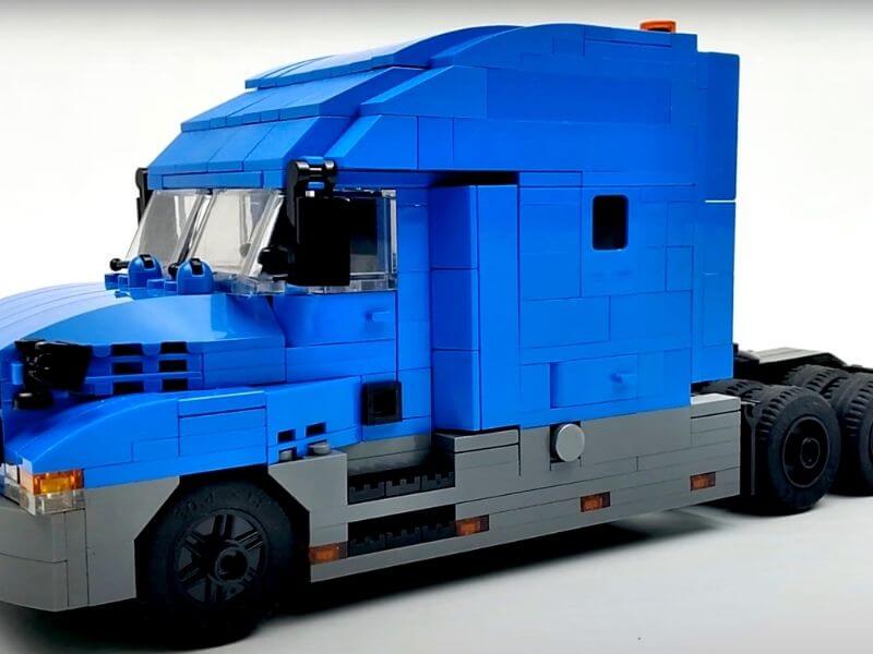 how to make a lego truck