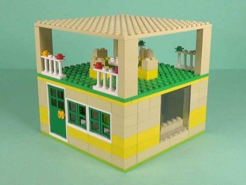 how to make lego house