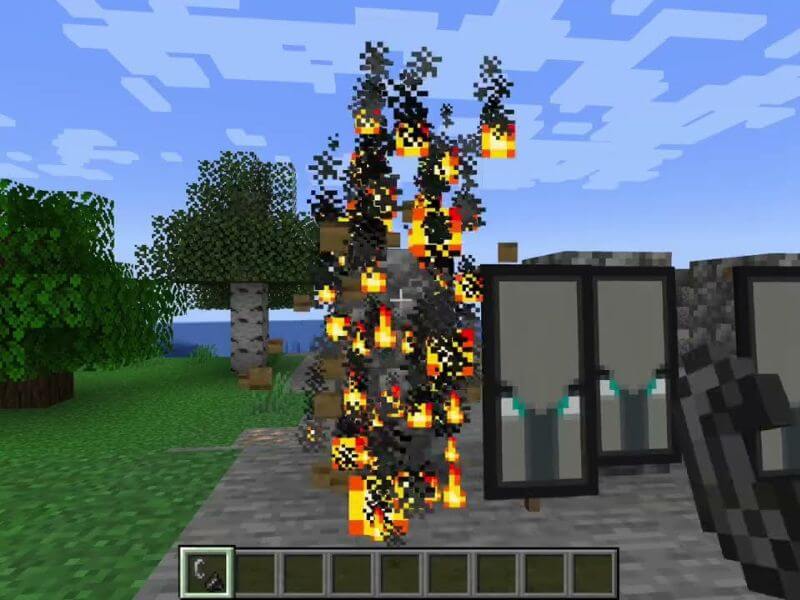 How to make glass pane in minecraft